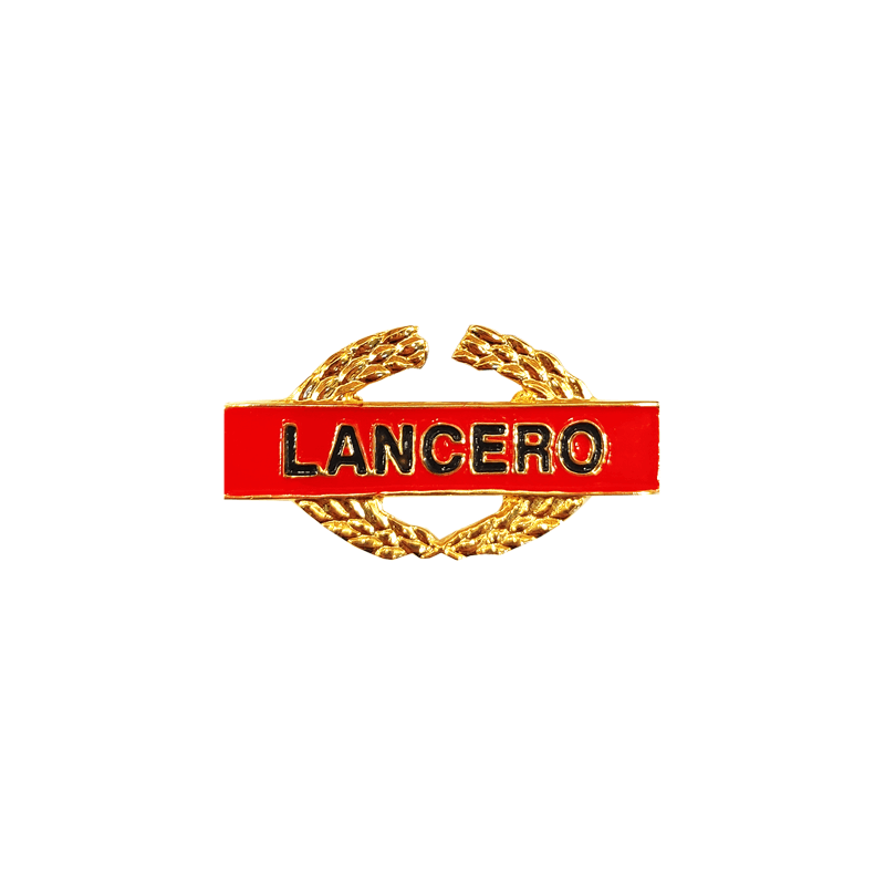 Distintivo Lancero Dorado